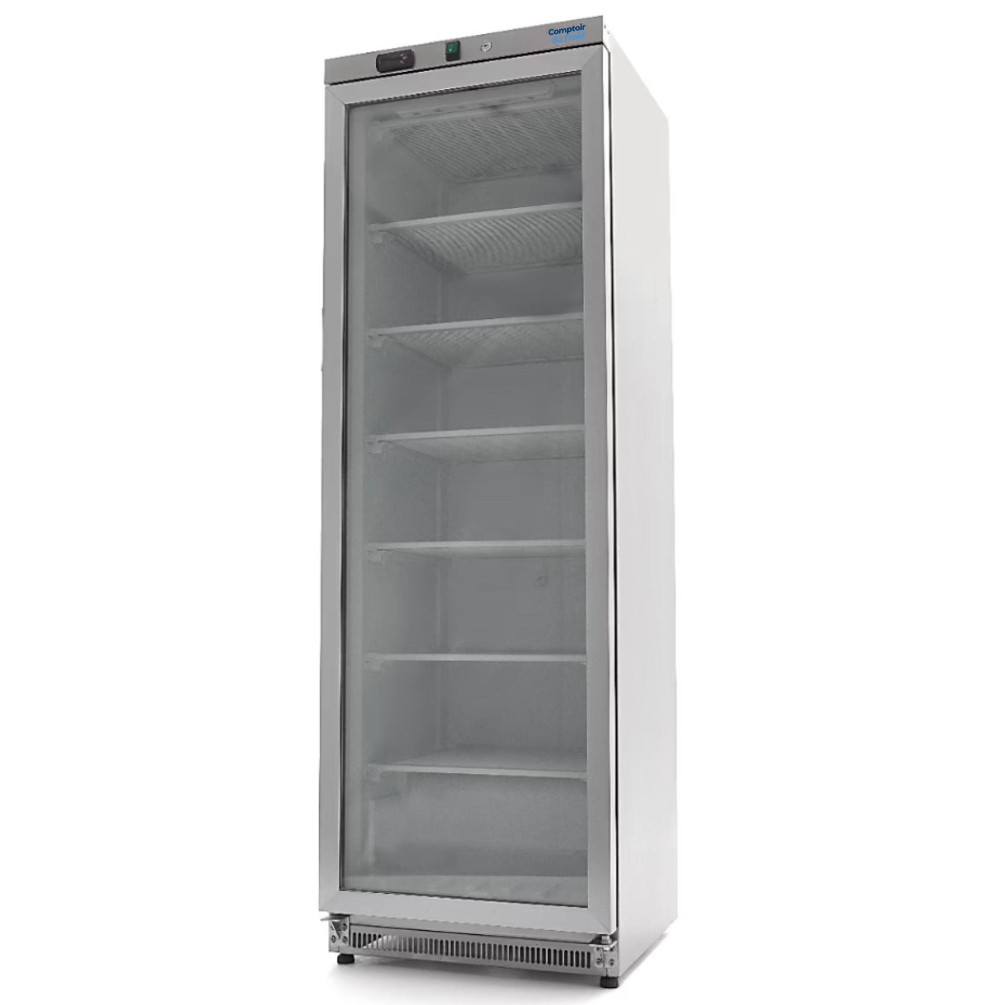 Professioneller Gefrierschrank mit Glastür 400 Liter