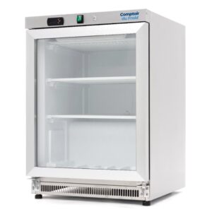 Kleiner gewerblicher Gefrierschrank mit Glastür 200L