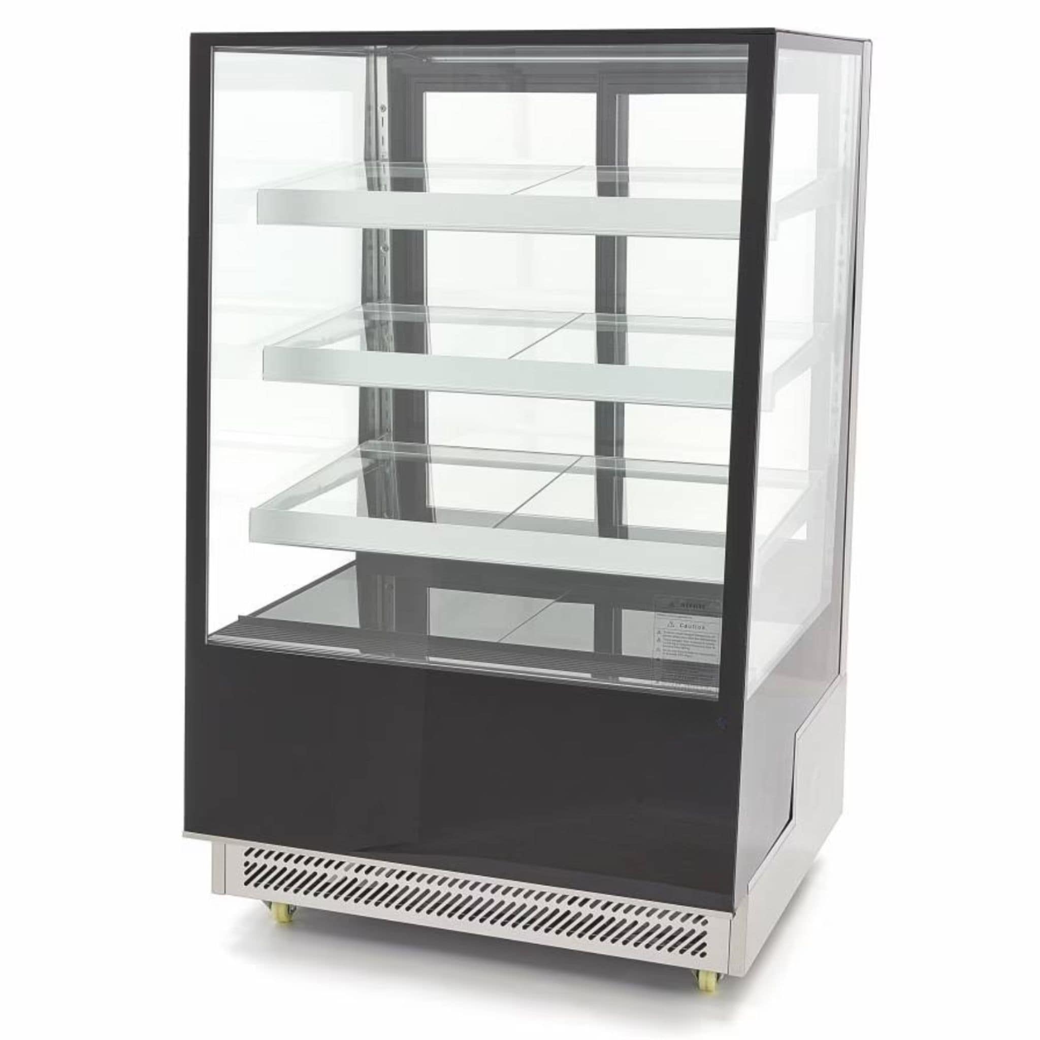 Kühltheke für Gebäck: Umluftkühlung oder statische Kühlung? 2 Vitrine pâtissière panoramique mobile 400 litres