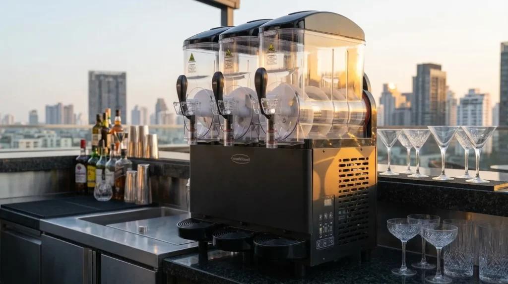 Machine-a-slush-et-granita-professionnelle