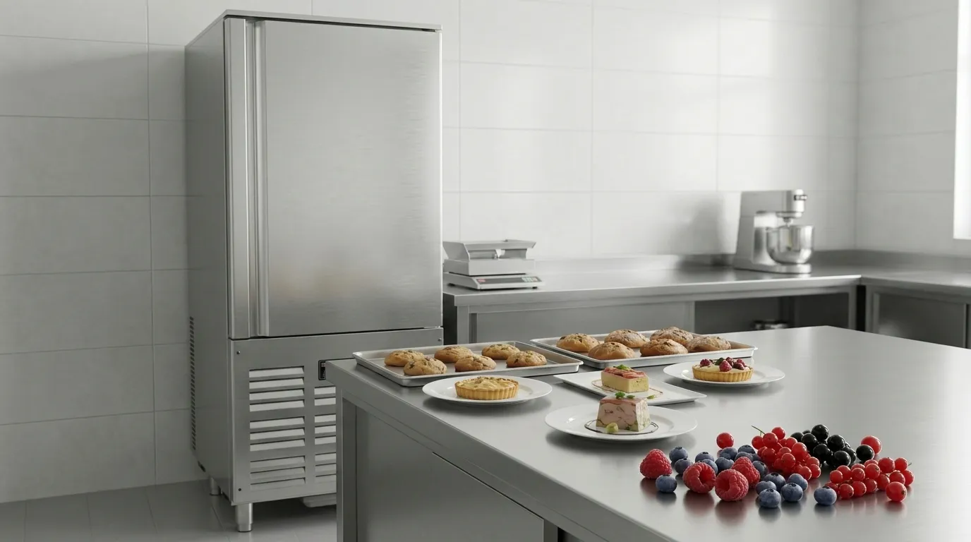 Schockfroster 15 Einschübe Inox Pro