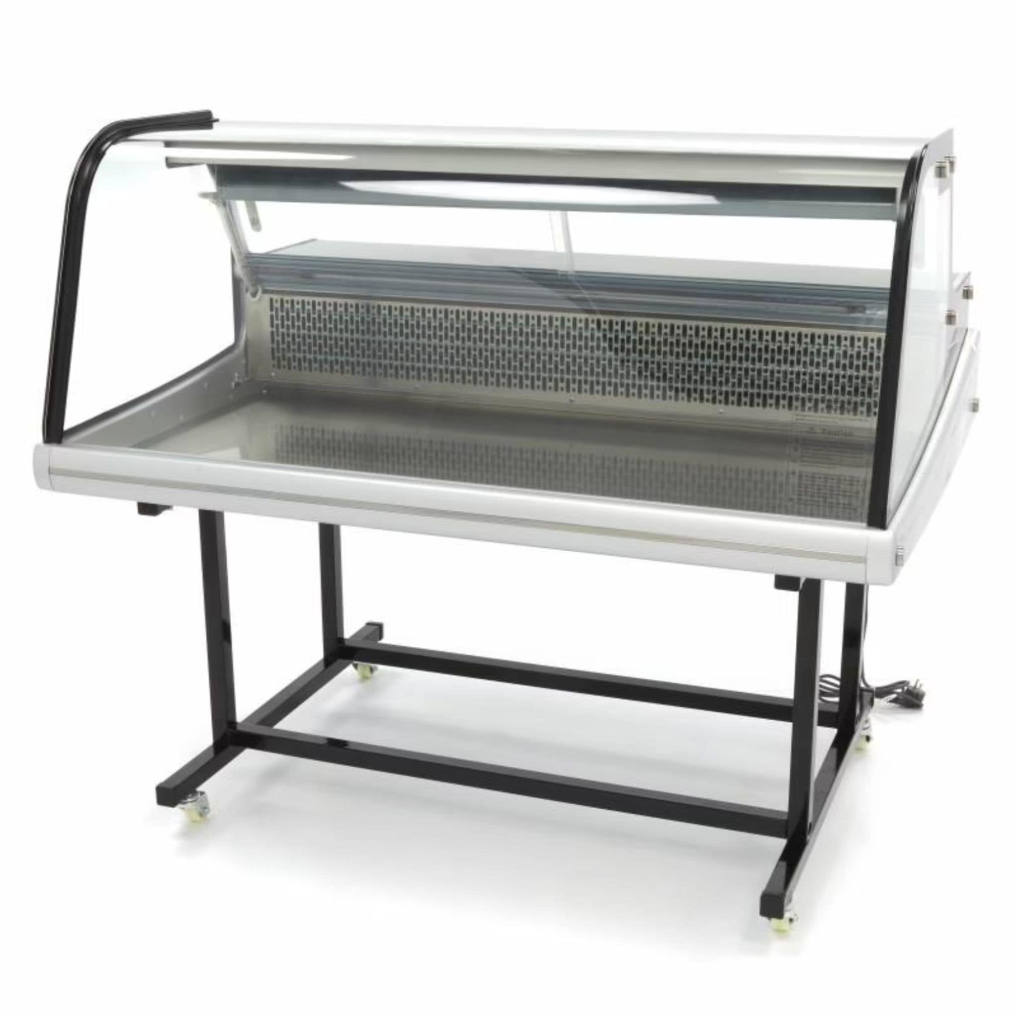 Mobile Kühlbuffetvitrine auf Ständer – GN 1/1 (175L oder 225L) Mobile Kühlbuffetvitrine auf Ständer – GN 1/1 (175L oder 225L)