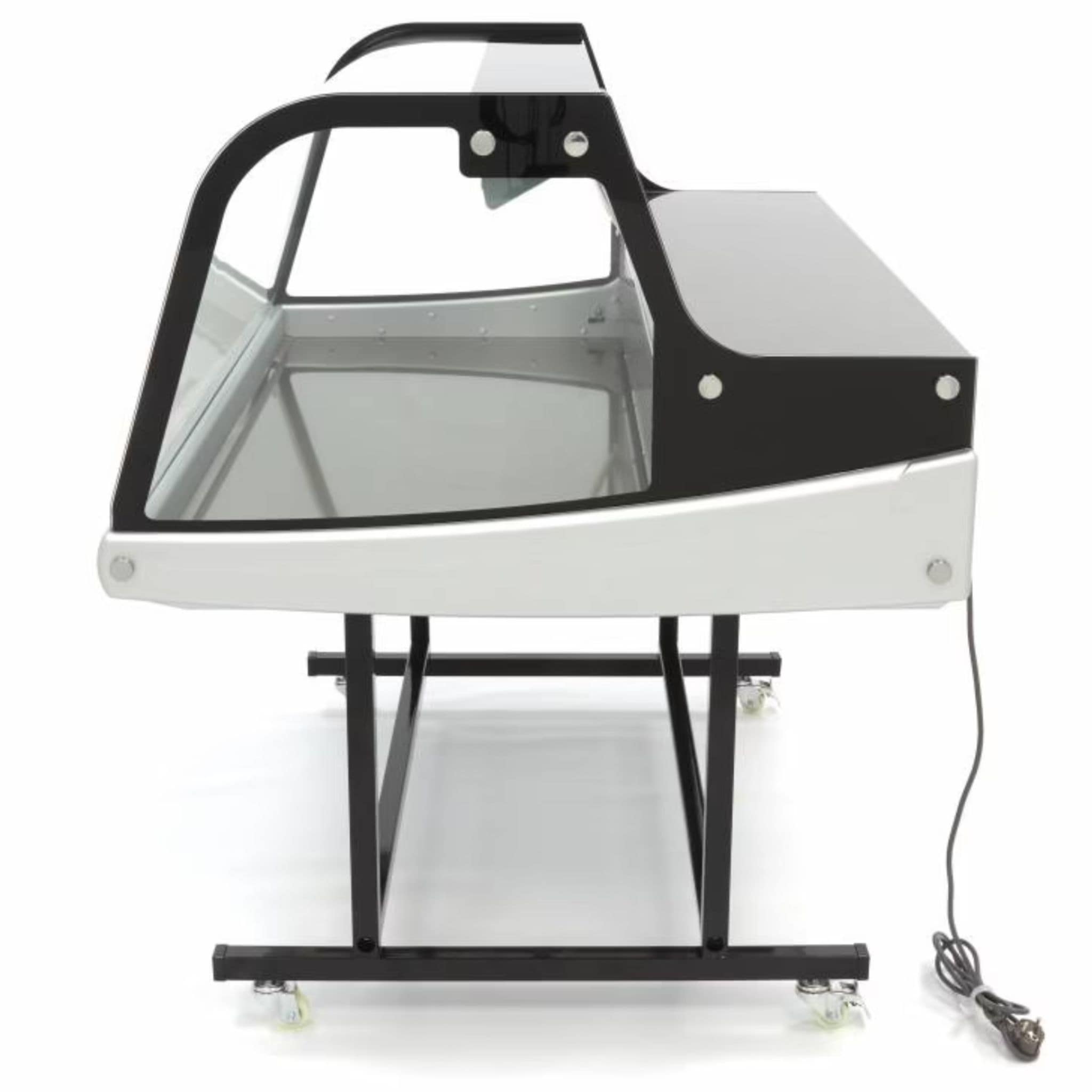 Mobile Kühlbuffetvitrine auf Ständer – GN 1/1 (175L oder 225L) Mobile Kühlbuffetvitrine auf Ständer – GN 1/1 (175L oder 225L)