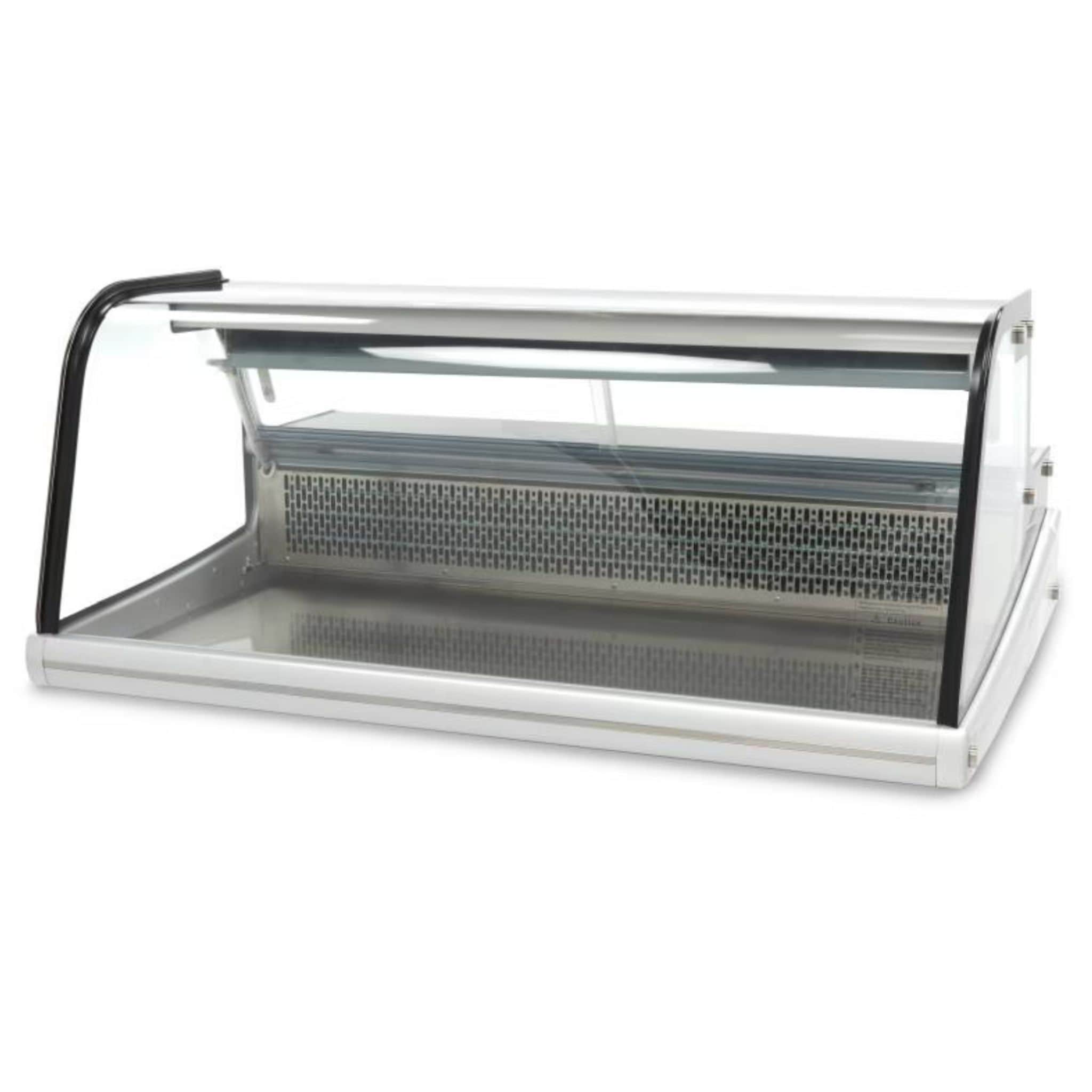 Mobile Kühlbuffetvitrine auf Ständer – GN 1/1 (175L oder 225L) Mobile Kühlbuffetvitrine auf Ständer – GN 1/1 (175L oder 225L)