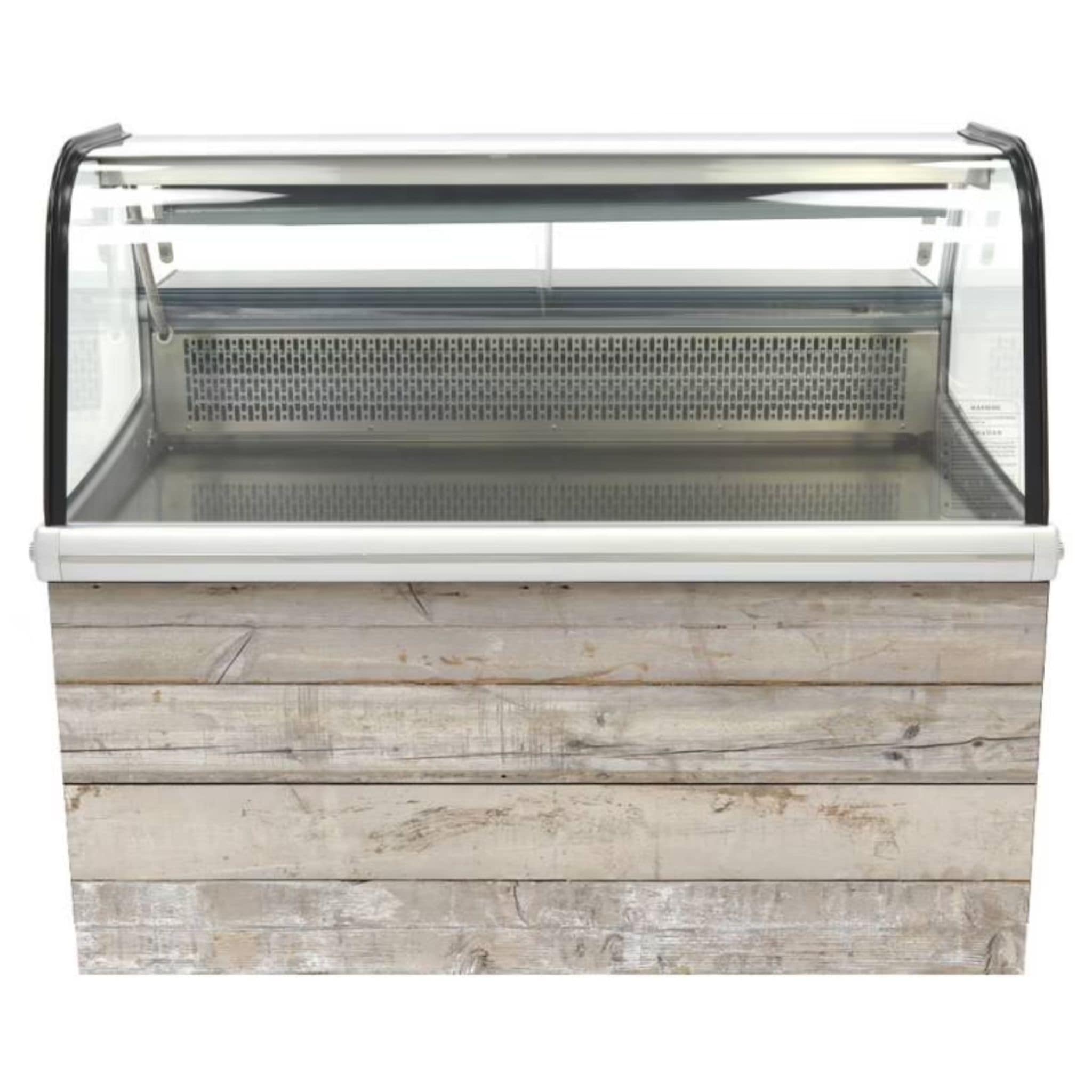 Mobile Kühlbuffetvitrine auf Ständer – GN 1/1 (175L oder 225L) Mobile Kühlbuffetvitrine auf Ständer – GN 1/1 (175L oder 225L)