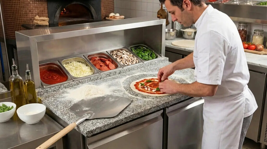 Table à Pizza Réfrigérée : Le Guide pour Pizzaiolo Pro