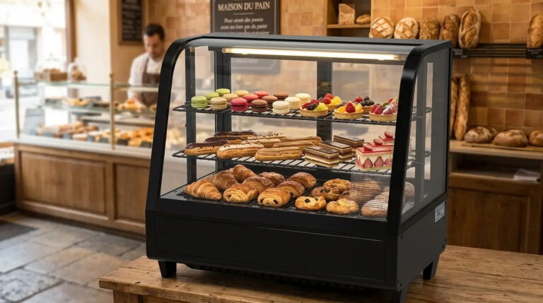 Welche gekühlte Patisserie-Vitrine wählen, um Ihre Desserts zu präsentieren, ohne die Kühlkette zu unterbrechen