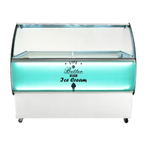 Professionelle Eisvitrine – 9 bis 13 Behälter
